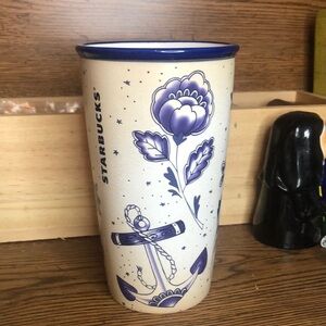 Starbucks tattoo mermaid 12 oz ceramic cup 2016